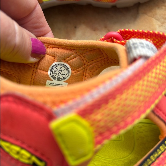 Keen Seacamp II CNC Tots Washable Kids Sandals Size 2 - Picture 8 of 8